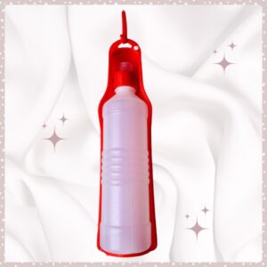 botella de agua 500 ml roja